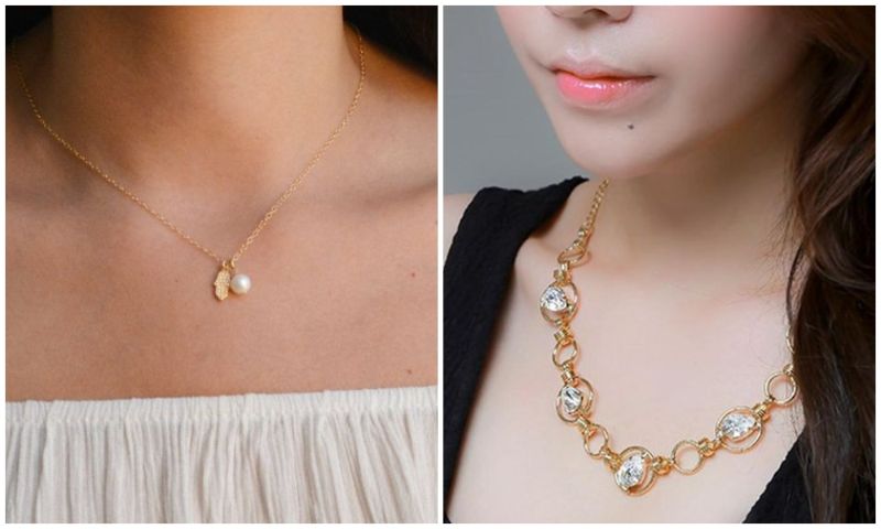 Gold Chain Designs For Girls