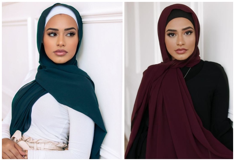 Different shop hijab styles