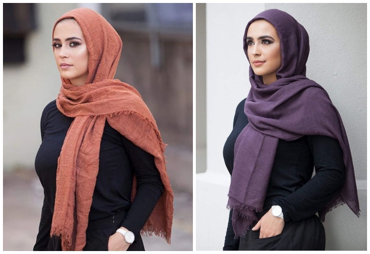 Hijab wrapping store style