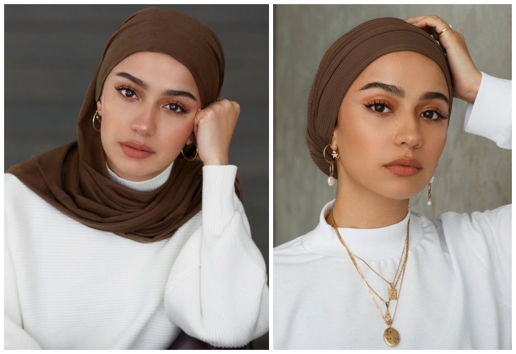 cara pakai modern hijab styles