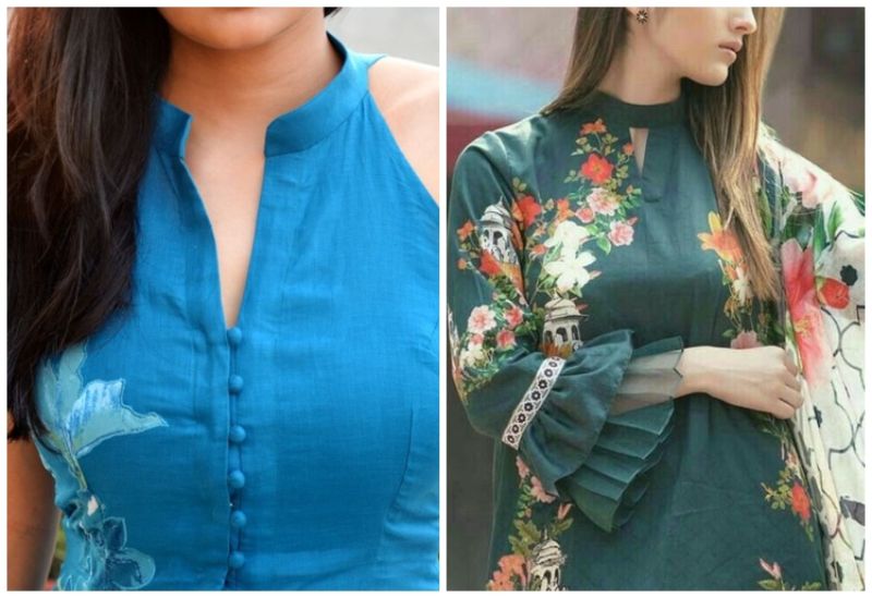 15 Latest Kurti Neck Designs For 19