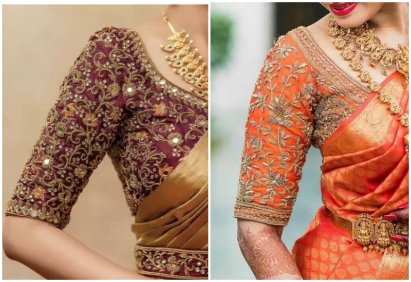 20 Latest Designer Blouse Sleeves Designs to look Gorgeous