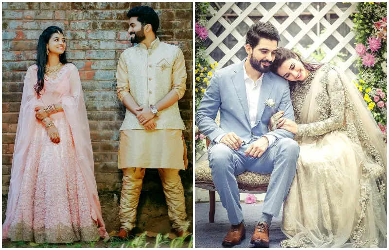 Shaadi Season: Draw inspiration from these couples who dazzled in  coordinated outfits | News | Zee News