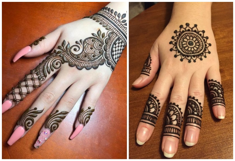 11. Bold Pakistani Mehendi Design