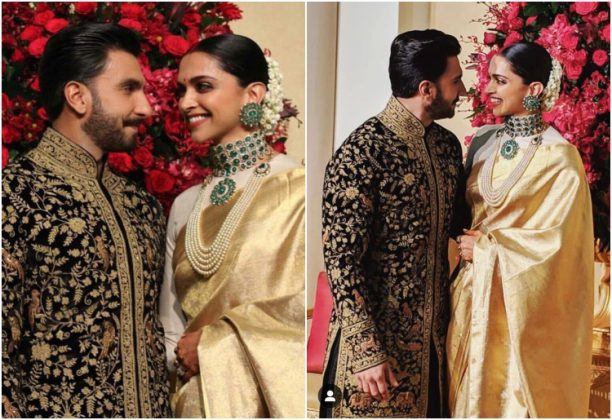 deepika padukone in saree after marriage