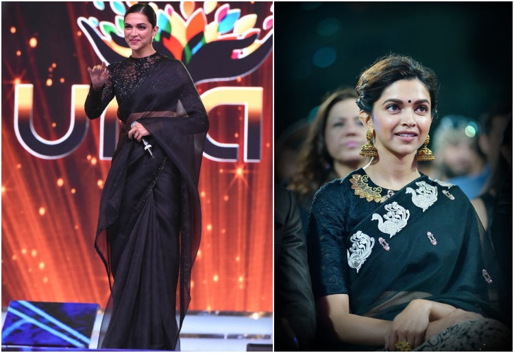 What does Deepika Padukone look hotter in: a half-saree or a checked lungi?  – Deepika Padukone 🎥 fan