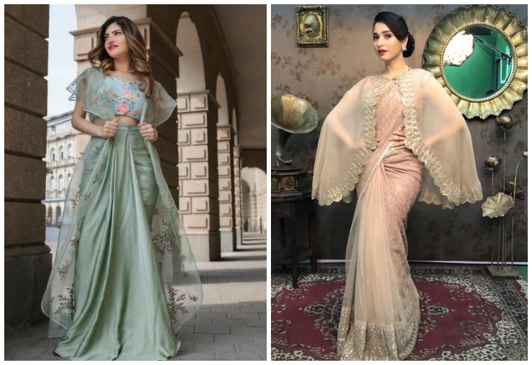 Here's How to Pull off an Impressive Glam Look in Western Sarees