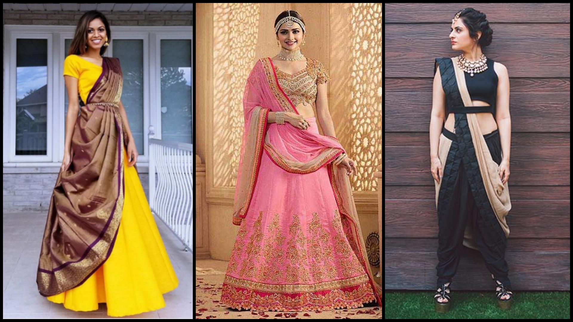 Style Your Dupatta in 6 Different Ways - One Dupatta Many Looks