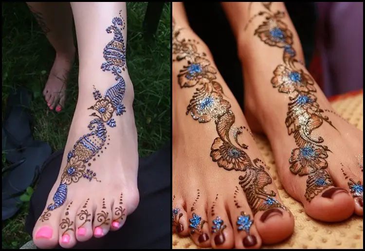 Hand And Leg Dulhan Mehendi Design Service at best price in Gurgaon | ID:  7272262391