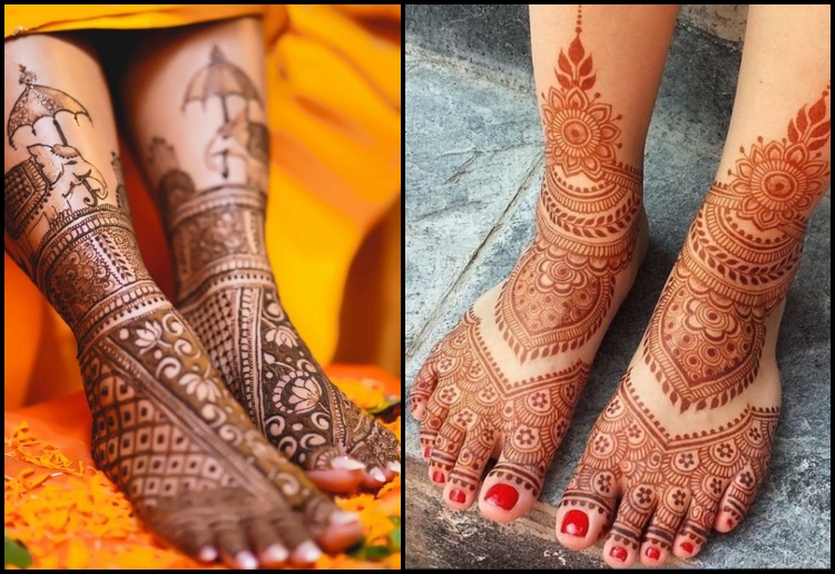 Karwa Chauth 2023 Simple Mehndi Designs For Foot or Pairon ke liye mehendi  Design - Foot Mehndi Designs: करवा चौथ के लिए मेहंदी से सजाएं अपने पैर,  यहां से चुनें लेटेस्ट डिजाइन,