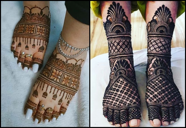 Beautiful feet mehndi design 2020 | latest feet mehndi design | leg mehndi  designs for eid - YouTube