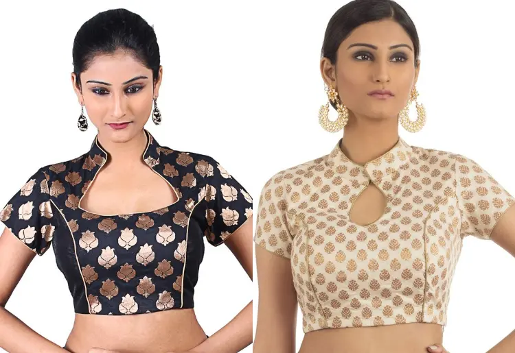 10 Latest Blouse Front Neck Designs You Should Try