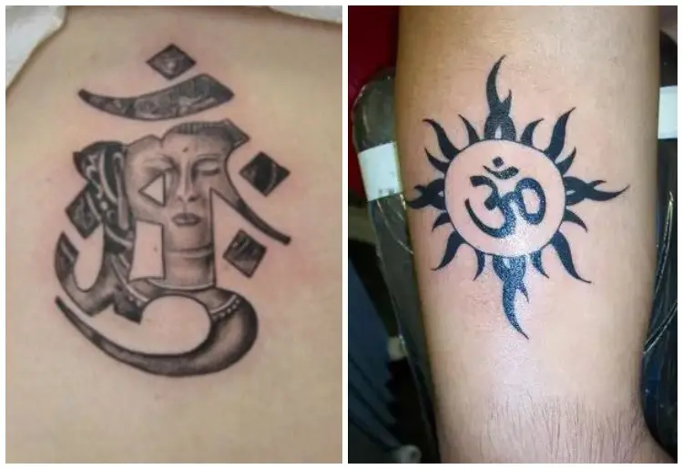 Holy Om Tattoo Designs  Thirty Different Designs with Images Design Press