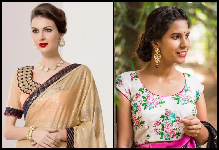 15 Modern Saree Blouse Designs and Ideas That Will Impart a Stylish Look