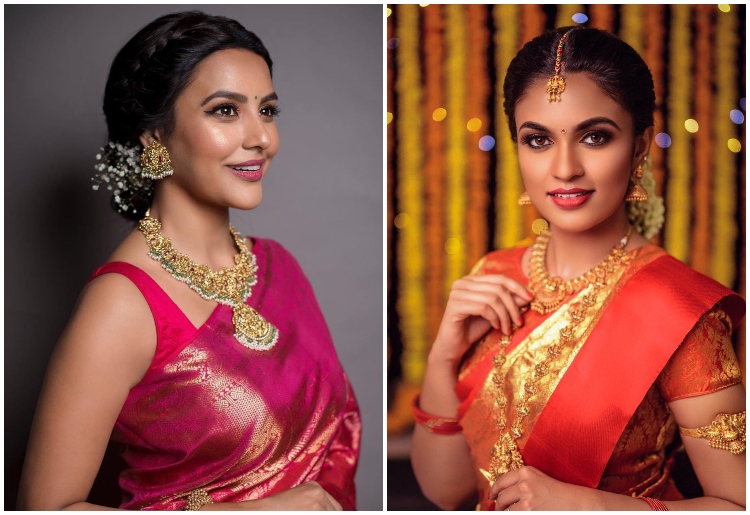 Some Top Saree looks from South Celebs