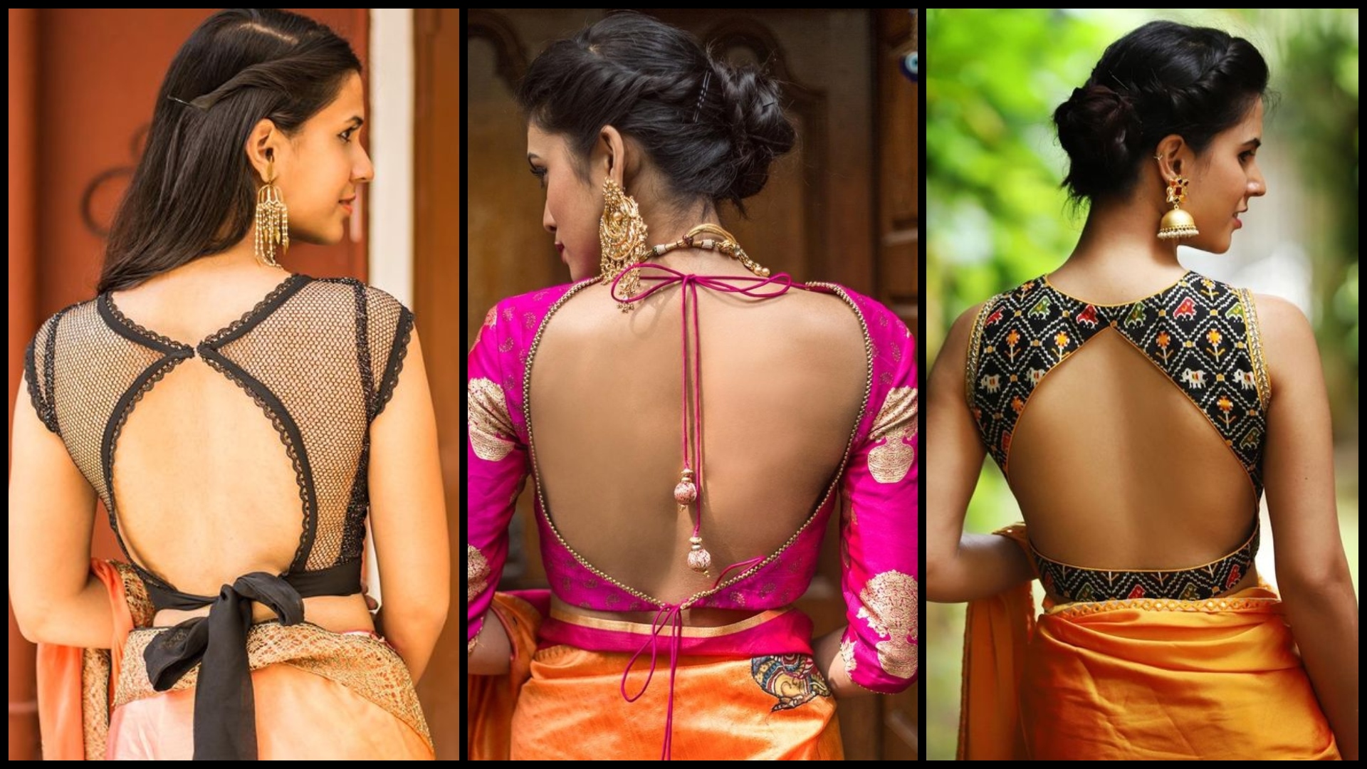 indian ladies suits back neck designs