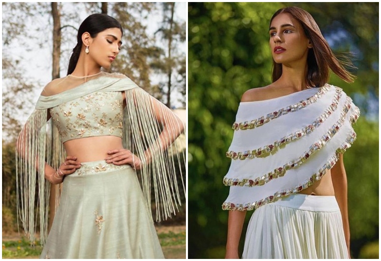 Classy 25 Off Shoulder Blouse Designs for Stylish Women