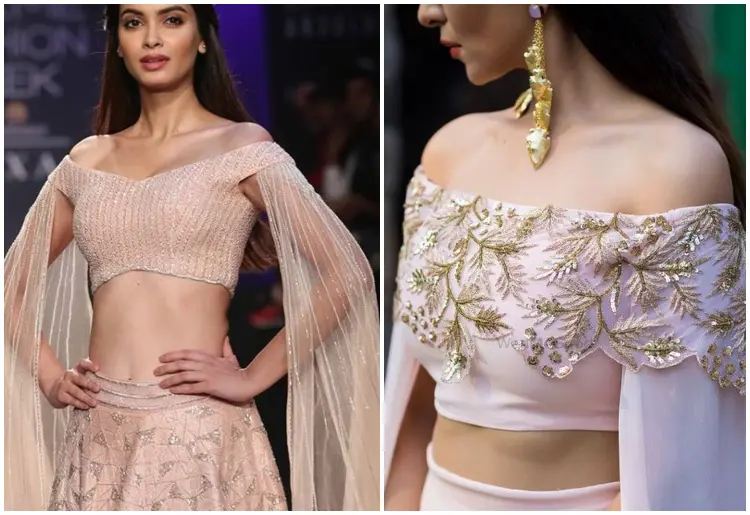Classy 25 Off Shoulder Blouse Designs for Stylish Women