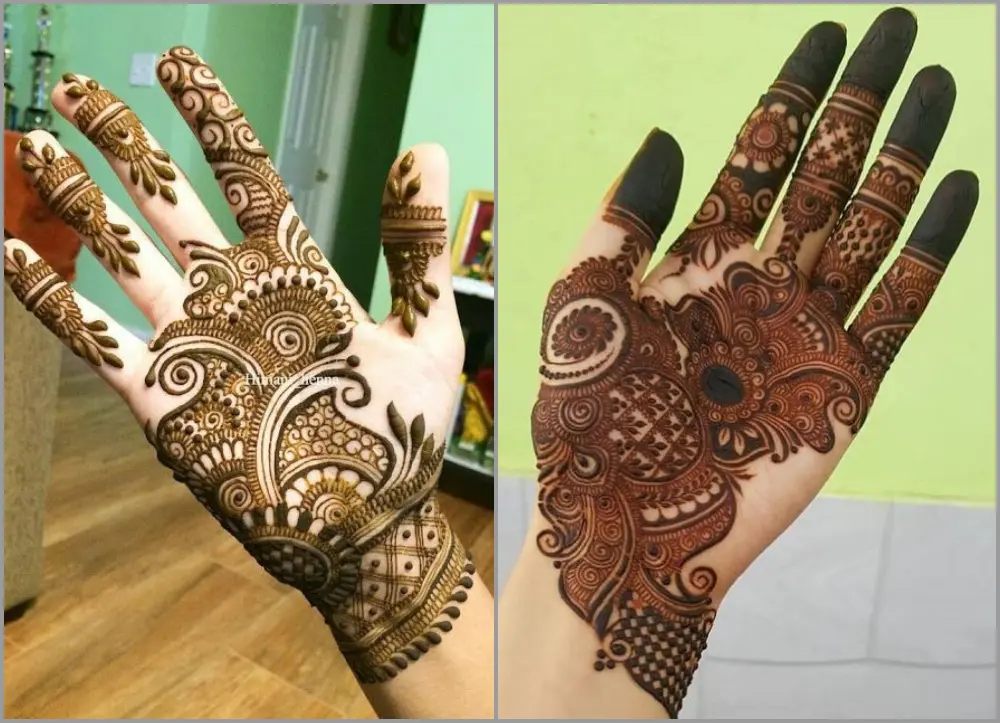 Top 50+ SIMPLE MEHNDI DESIGNS FOR HANDS IN DIFFERENT STYLES