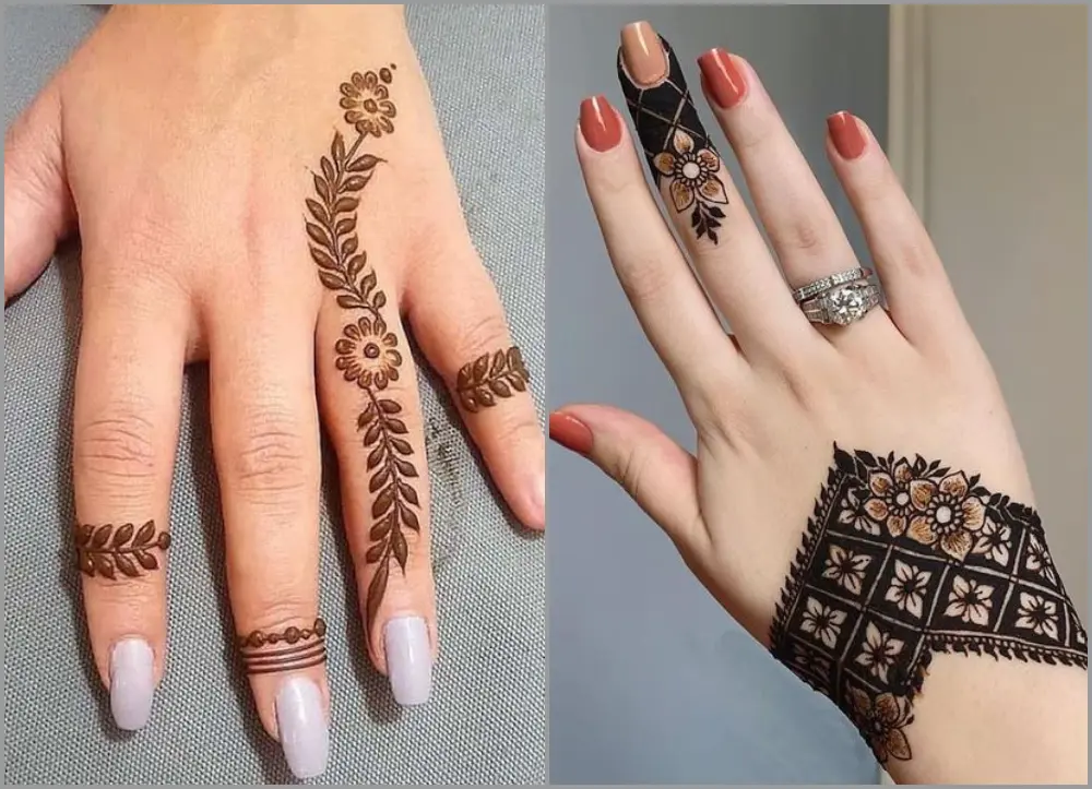 Henna Tattoo Stickers For Legs Waterproof Temporary Tattoos Women Mehndi  Design Instant Fake Tattoo For Hand Sleeve Body Hena - Temporary Tattoos -  AliExpress