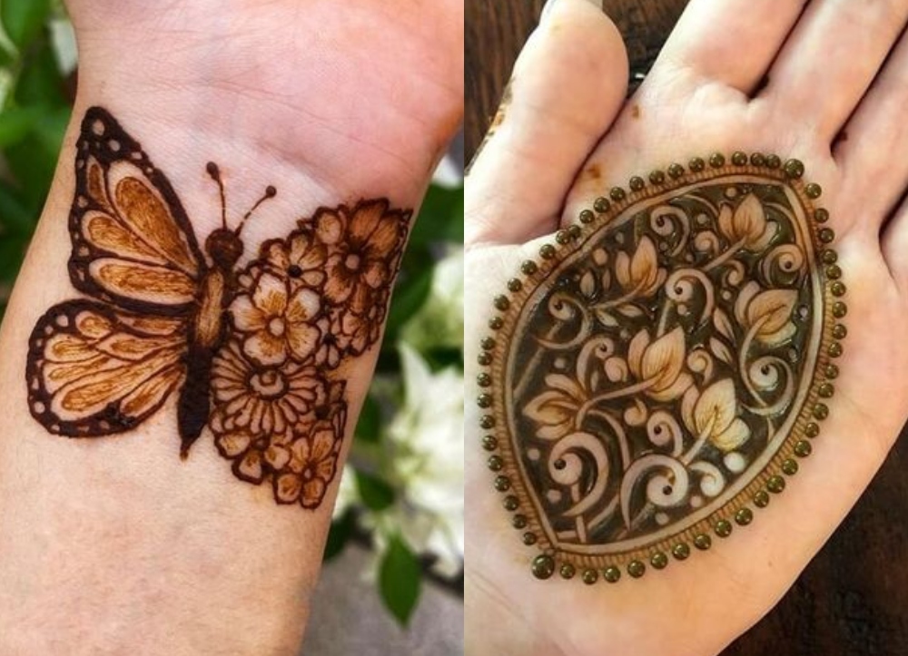 100 Easy and Simple Mehndi Designs with Images