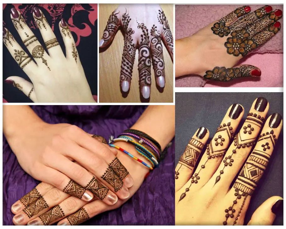 mehndi designs back fingers for eid 2023 #mehndidesign #backfingers #f... |  TikTok