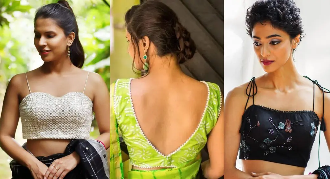 backless blouse designs Archives - Cherry on Top