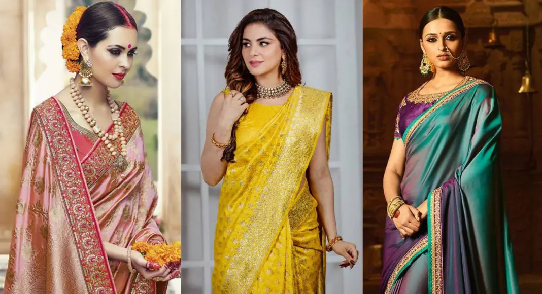 Buy Classy Designer Sarees Online at Best Price on Myntra