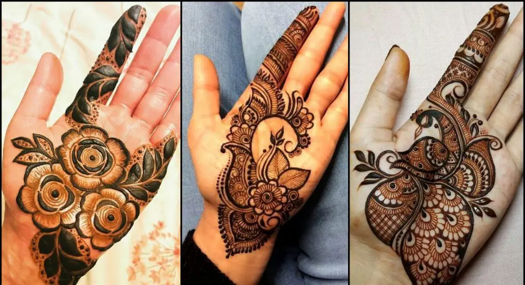 Front Hand Indo Arabic Mehndi Design - Ethnic Fashion Inspirations!