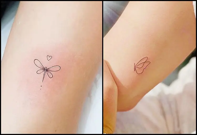 Little Butterfly Cute Easy Tattoo Design  Small Butterfly Tattoos  Small  Tattoos  MomCanvas