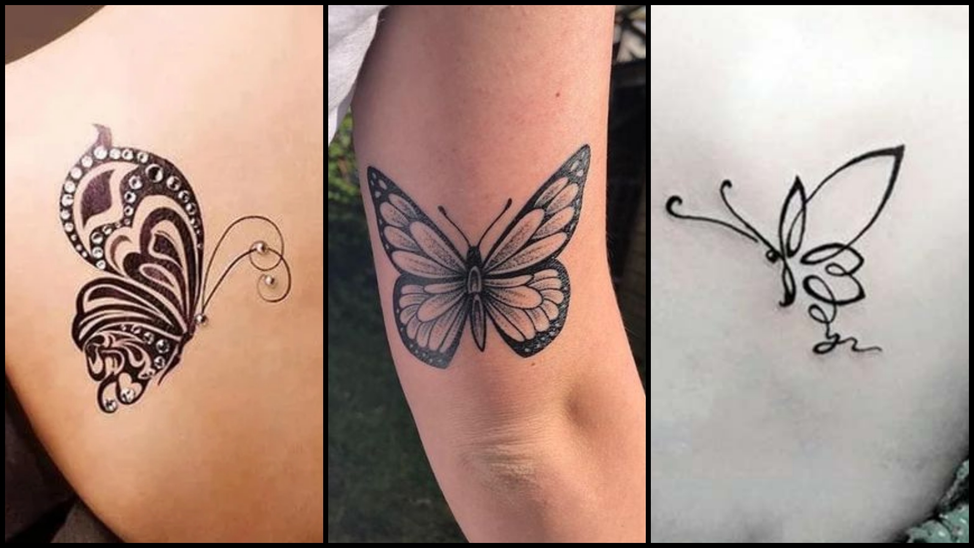10 Simple  Unique Butterfly Tattoo Designs for Girls  Tattoo Trends