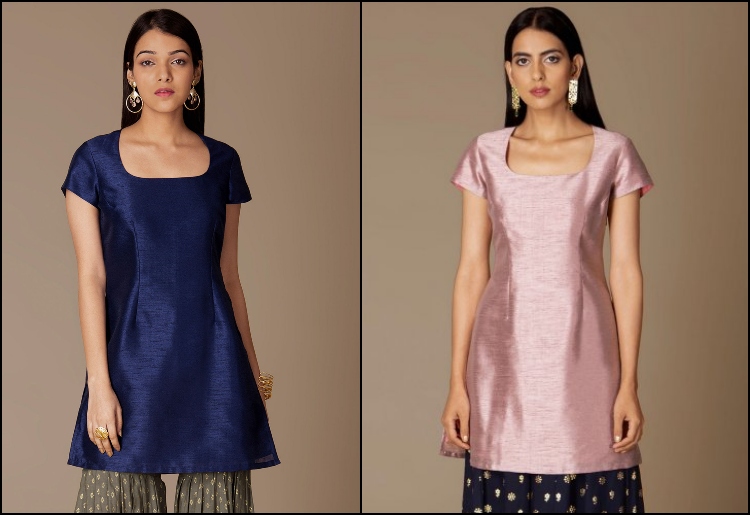 Buy Label Aishwaryrika Georgette Chikankari Embroidered Sleeveless Kurta  Set Online | Aza Fashions