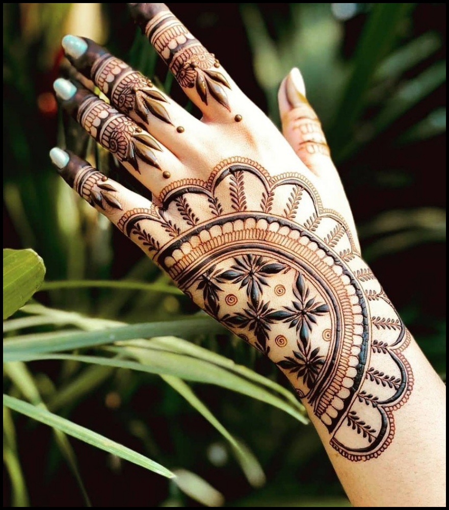 From Caricatures To Moving Doli, 60 Creative Full Hands Bridal Mehendi  Designs