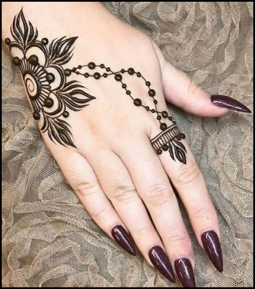 Dotted Mehndi Designs | Mehndi designs for hands, Henna designs easy,  Finger mehendi designs