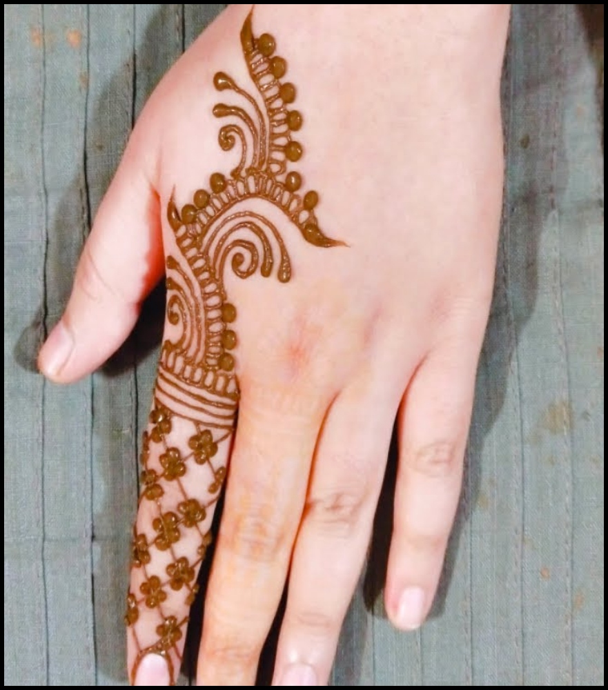13 Back Hand Mehndi Designs That Are Ideal For All Occasions