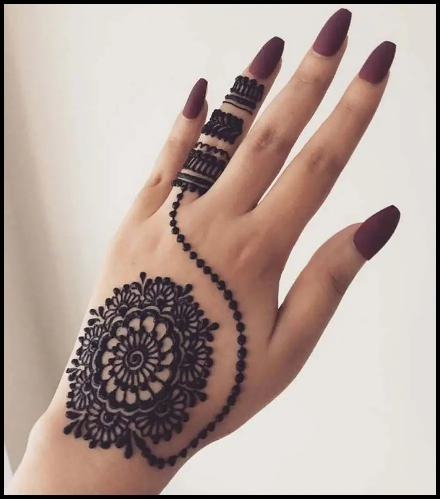 30 Flaunt-worthy Back Hand Mehendi Designs Indian Brides will Love! |  WeddingBazaar