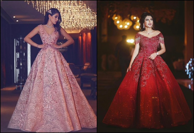 Gown Engagement Dress For Girl • Anaya Designer Studio | Sarees, Gowns And  Lehenga Choli