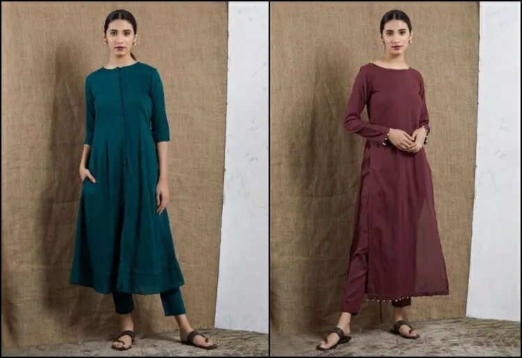 Plain kurti with button at Rs.320/Piece in surat offer by royalry export  house-hkpdtq2012.edu.vn