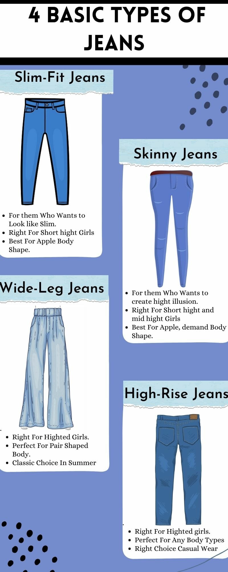 The 12 Types of Jeans for Girls That Will Guarantee You Look Classy