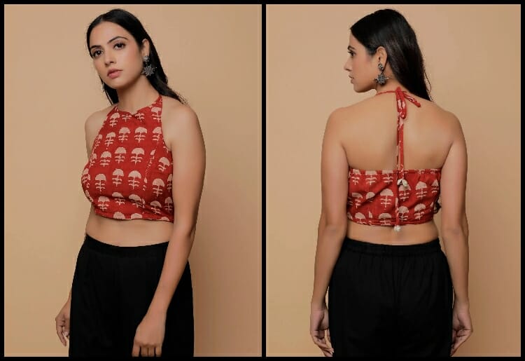 Halter Neck Blouse Design- Find Halter Neck Blouse Design Catalogue and Saree  Blouse Halter Neck Designs @Weddingwire