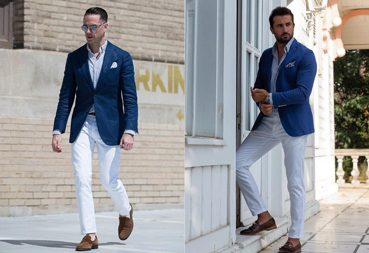 White Pants with Blazer Outfits For Men (1200+ ideas & outfits) | Lookastic