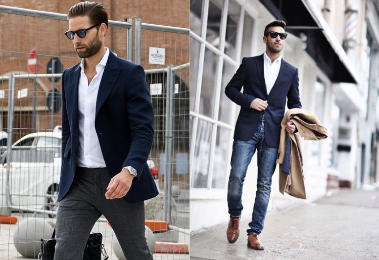 Which trouser colour will be best for a navy blue blazer  Quora