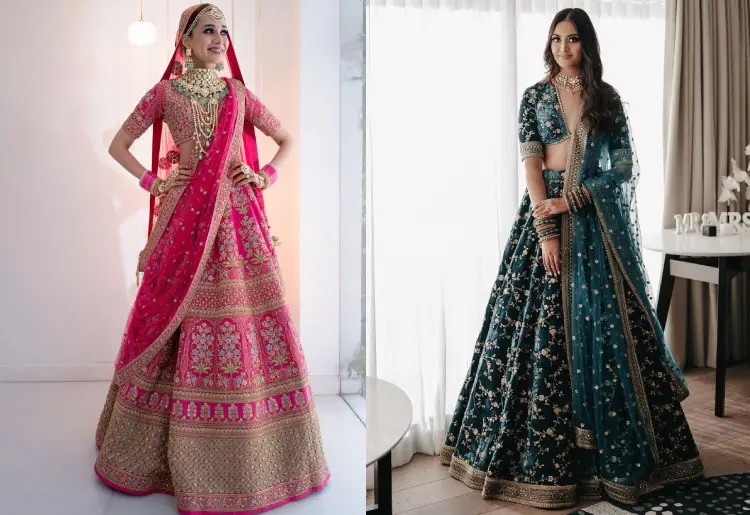 Buy Sabyasachi Designer Floral Print Embroidered Designer Lehenga Choli for  Women Indian Bridesmaid or Bridal Wedding Dresses Outfits Skirts Online in  India - Etsy