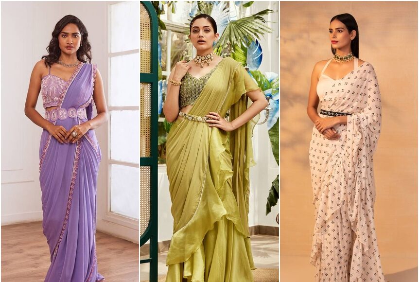 Stylish Saree Belts to Elevate Your Modern Saree Look