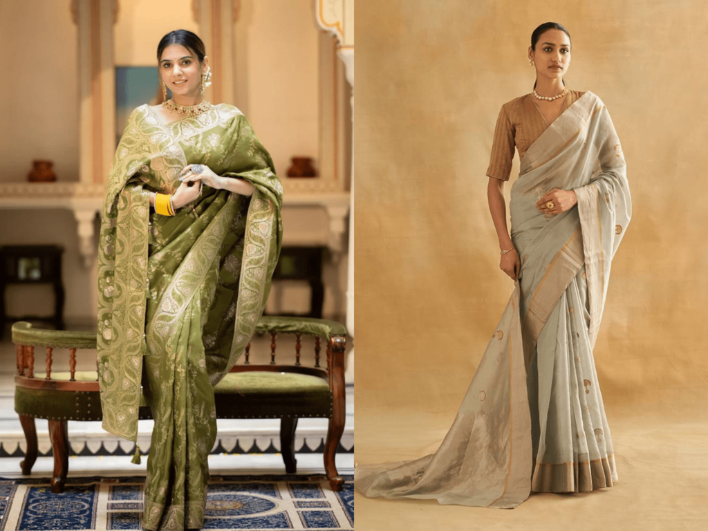 Pure Silk vs Artificial Silk Sarees