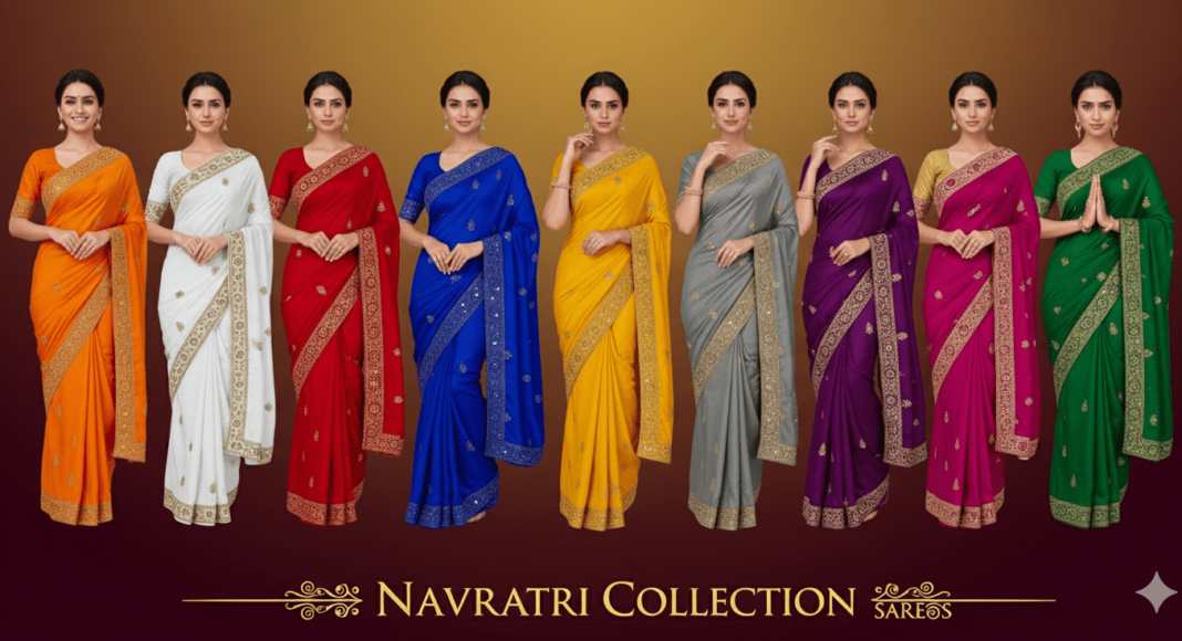 9 Navratri Saree Colors