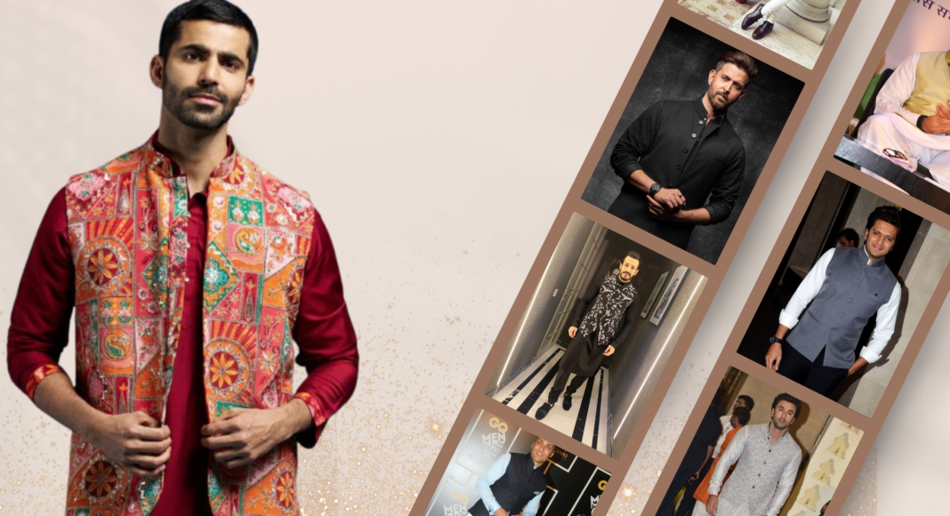 Nehru Jackets Banner Image - Celebrity Inspired