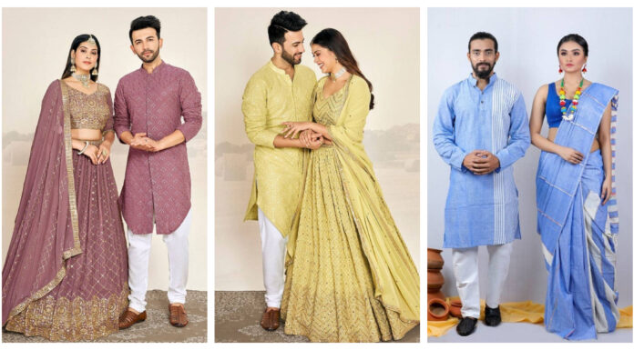 Matching Indian Outfits for Family