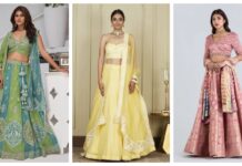 15 Draping Styles That Instantly Elevate Your Lehenga Look lehenga dupatta draping style