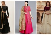 Striking Choli Blouse Designs to Rock with Your Lehenga different lehenga choli blouse designs